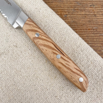 dumas knife green oak handle