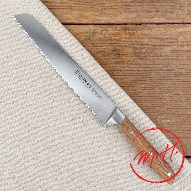 Bread knife 20 cm Green oak - Dumas