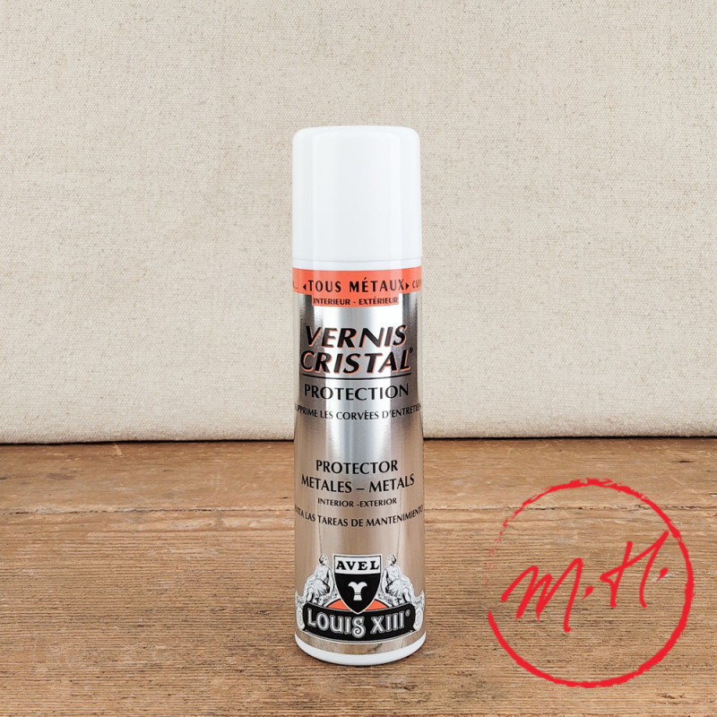 Vernis cristal métaux brillant aérosol Avel 150ml