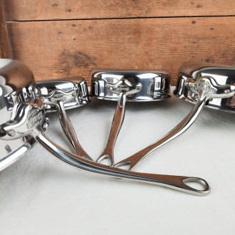 M'Cook Mauviel stainless steel sauté pan