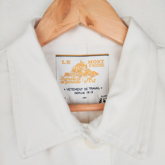 Mont Saint Michel women's white moleskin jacket