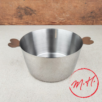 Moule à charlotte DE BUYER en inox