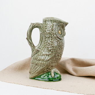Carafe hibou Bordallo Pinheiro