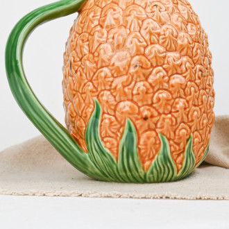 Ceramic pineapple pitcher Bordallo Pinheiro