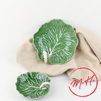 Bordallo cabbage leaf dish