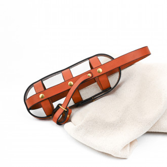 Maison Empereur petanque bag camel leather