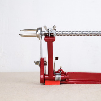 Automatic apple peeler