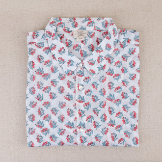 Provençal shirt with flowers