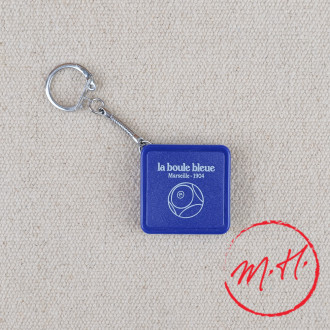 Boule Bleue metre key ring