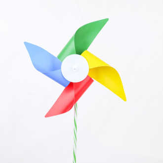 Moulin à vent en plastique fabriqué en Italie