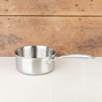 menastyl triply 16cm stainless steel saucepan