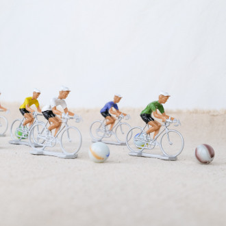 Jeu de billes cyclistes