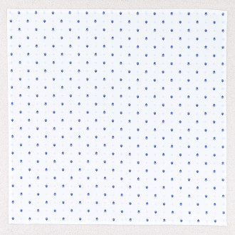 4 Serviettes calissons en coton 45 x 45 cm
