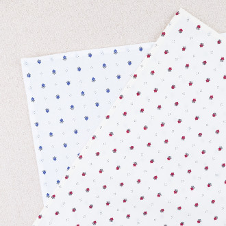 4 Cotton calissons napkins 45 x 45 cm