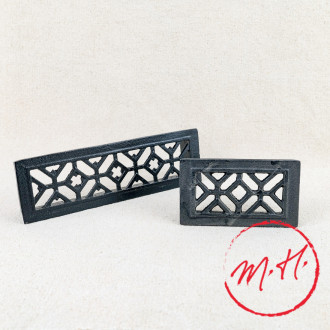 Cast-iron built-in air grille