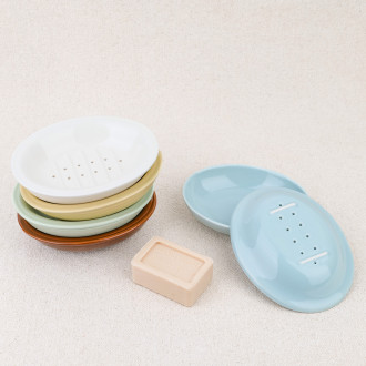 Two-piece soap dish