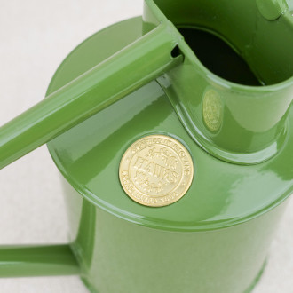 Arrosoir d'intérieur en métal vert 1 litre