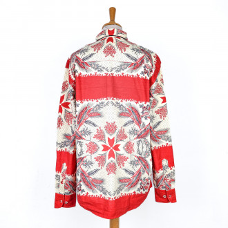 Red wheat ears shirt