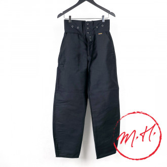 Pantalon Largeot moleskine noir
