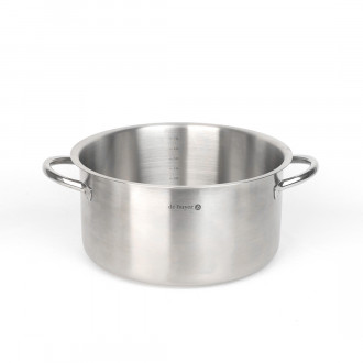 Faitout inox Prim'appety De Buyer diamètre 28 cm