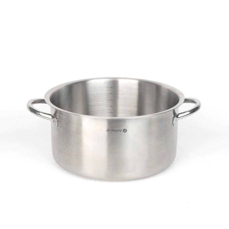 Faitout inox Prim'appety De Buyer diamètre 28 cm
