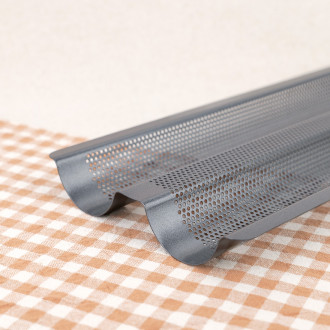 baking tray for two baguettes