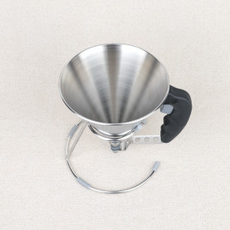 Entonnoir à piston avec pied De Buyer