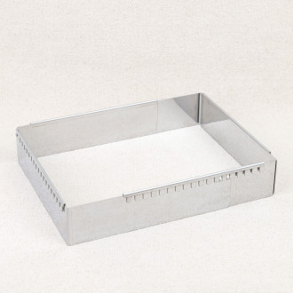 Cadre de cuisson inox carré extensible De Buyer