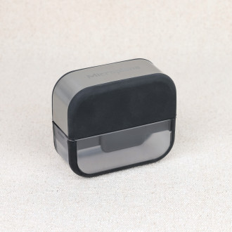 Microplane garlic cutter