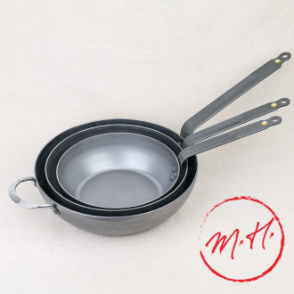 Mineral B country-style sauté pan De Buyer