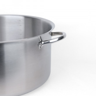 Braising pan De Buyer brushed stainless steel