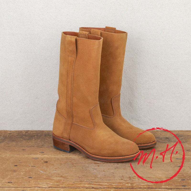 Camargue suede Gardiane boots