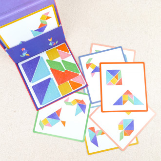 Magnetic Tangram 9 cards