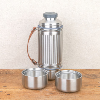 Gourdes thermos deux tasses