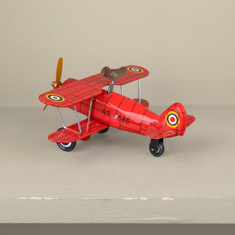 Mechanical red plane