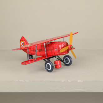 Aéroplane rouge à clef