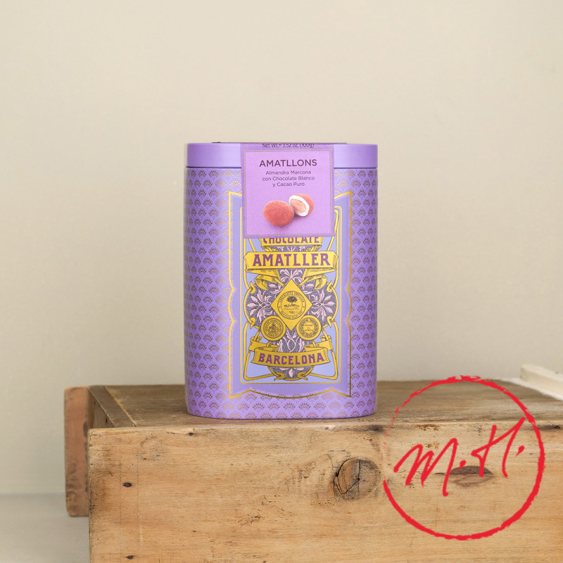 Marcona almond chocolate box 100 g