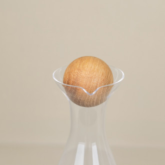 Set huilier et vinaigrieravec bouchon en bois
