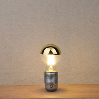 E27 gold cap LED bulb