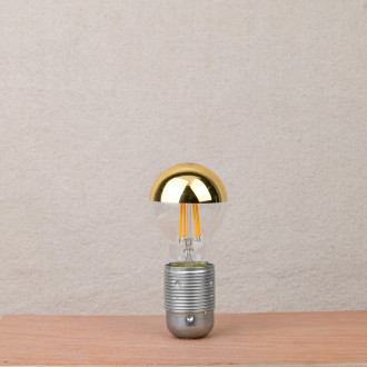E27 gold cap LED bulb