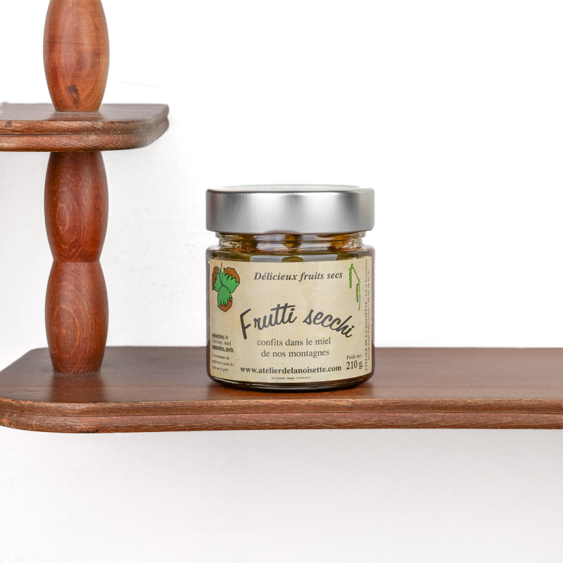 Honey with Walnuts, Almonds & Hazelnuts Cervioni