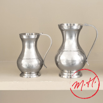 Pewter pitcher