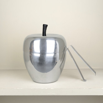 Seau à glace pomme avec pince