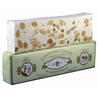 Félibres white nougat bar