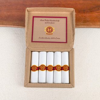 Set of 5 cotton handkerchiefs