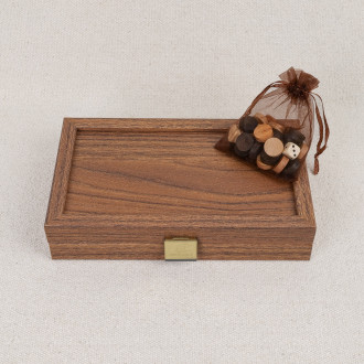 Travel-size backgammon