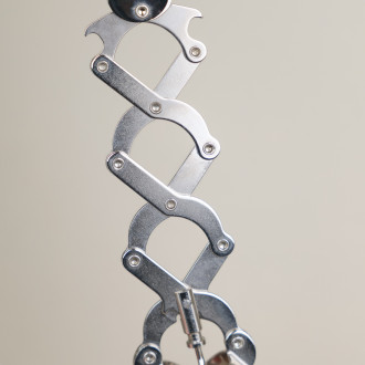 Tire-bouchon Zig-Zag en inox