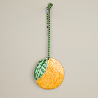 Orange tassel Maison Empereur