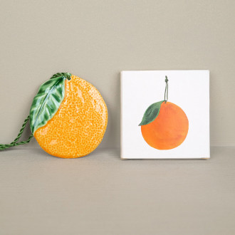 Orange tassel Maison Empereur