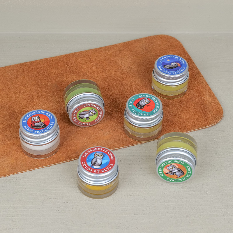 Set of 6 Owl Balms